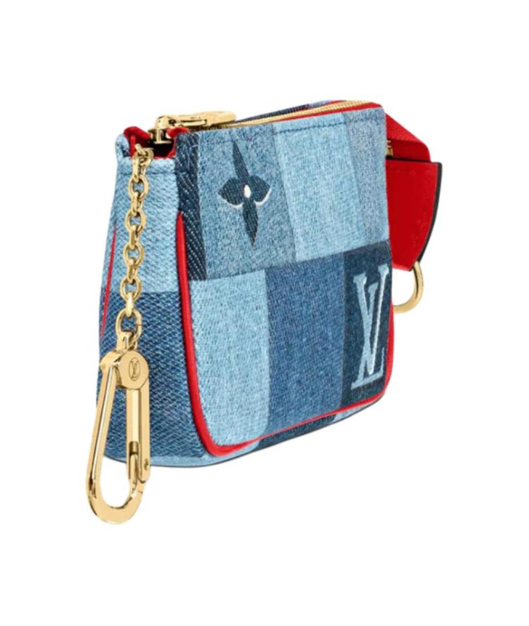 LOUIS VUITTON Синий кошелек, фото 3