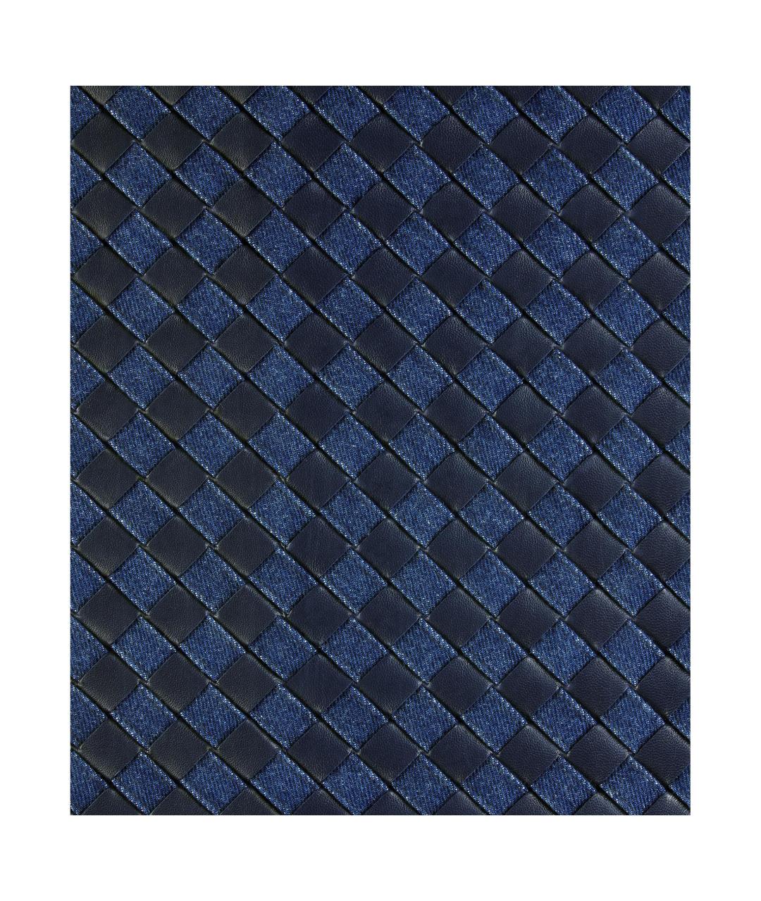 BOTTEGA VENETA Синяя кожаная сумка через плечо, фото 5