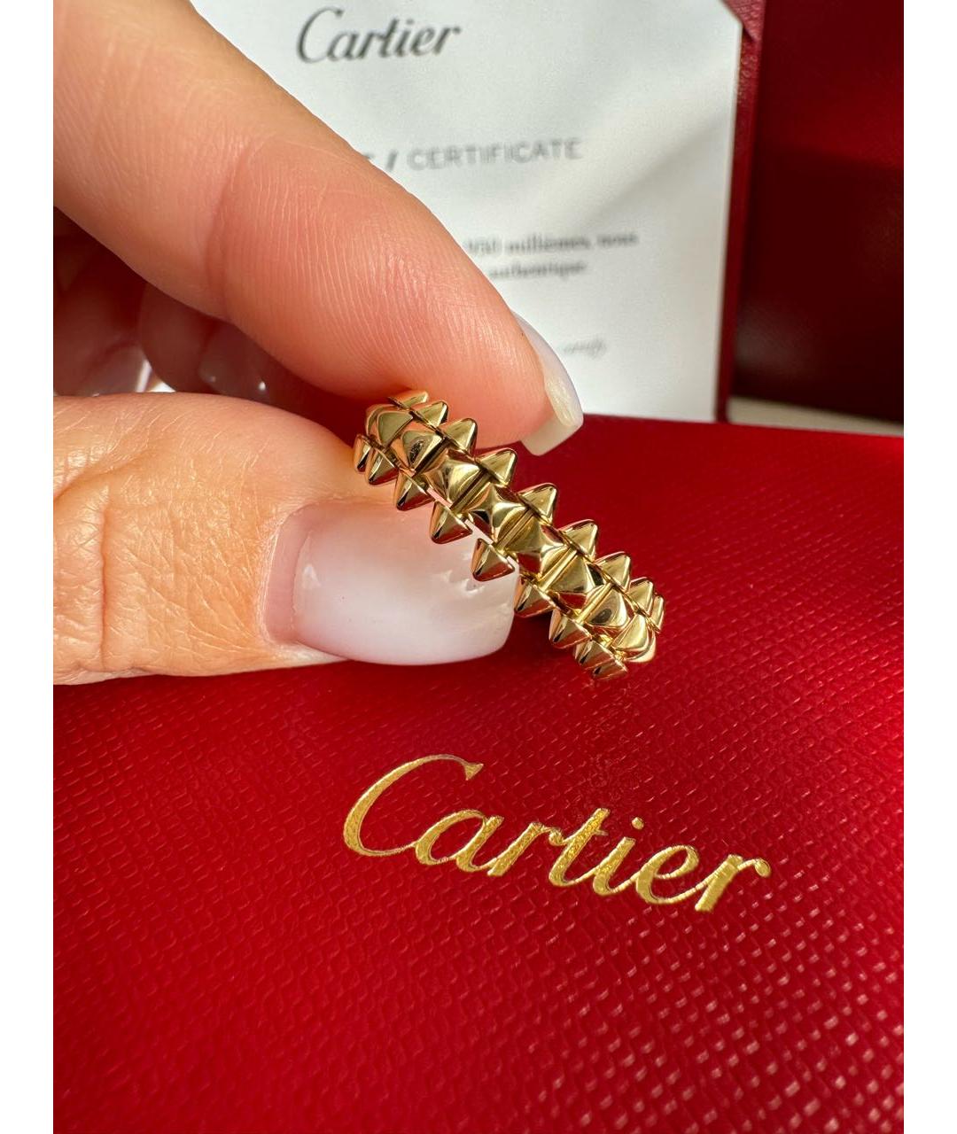 CARTIER Золотое кольцо из розового золота, фото 8