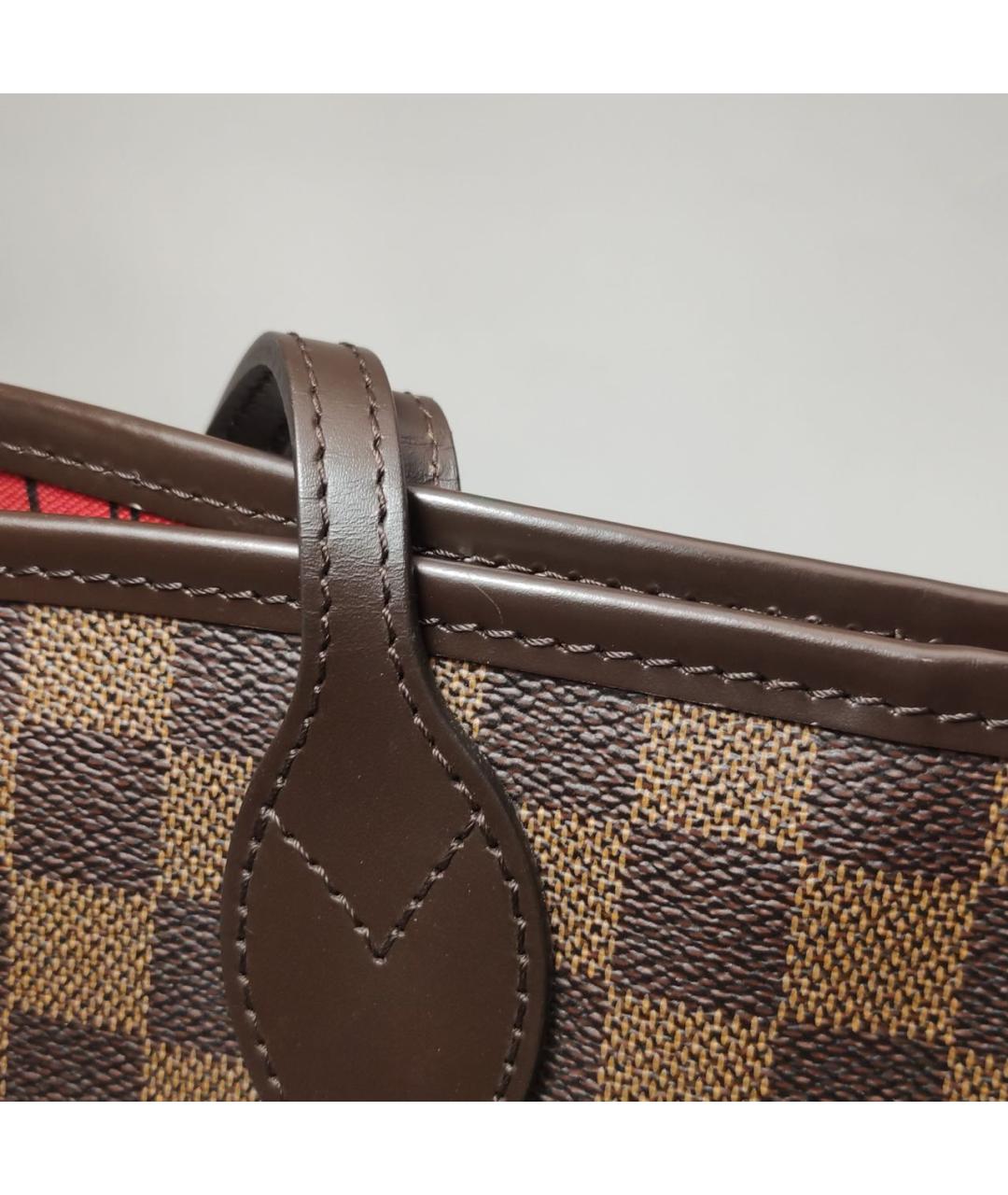 LOUIS VUITTON Коричневая сумка тоут, фото 5