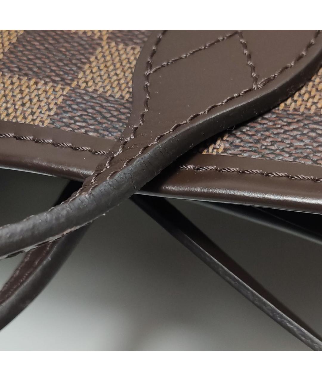 LOUIS VUITTON Коричневая сумка тоут, фото 8