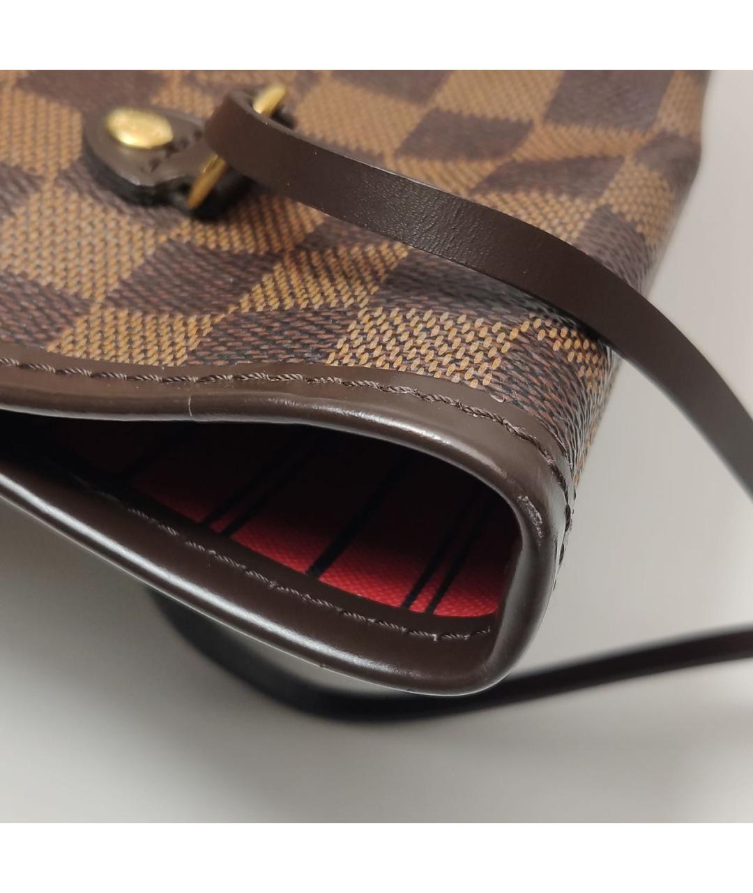 LOUIS VUITTON Коричневая сумка тоут, фото 6