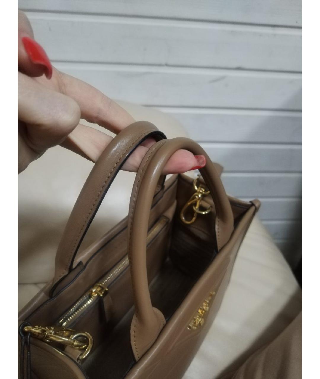 PRADA Кожаная сумка через плечо, фото 6