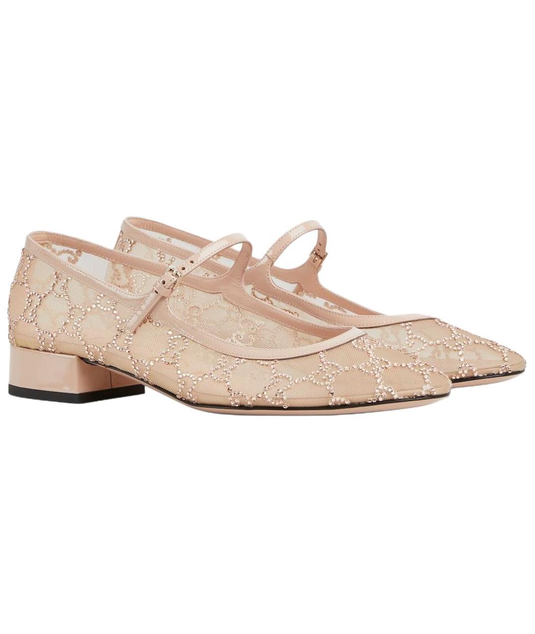 GUCCI Розовые туфли, фото 3