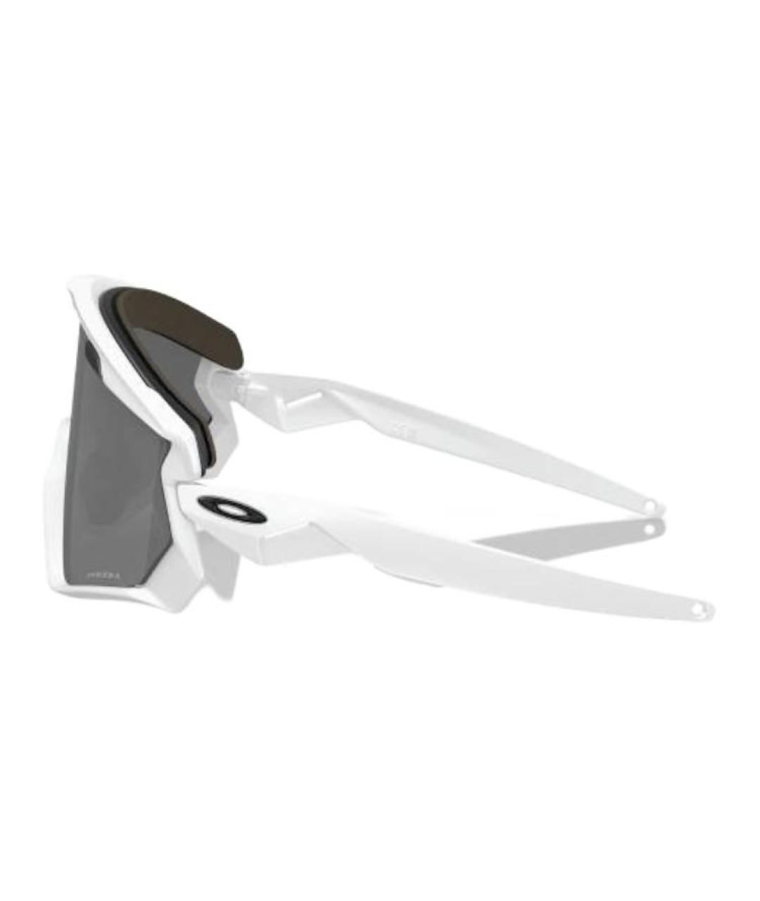 OAKLEY Белые пластиковые солнцезащитные очки, фото 4