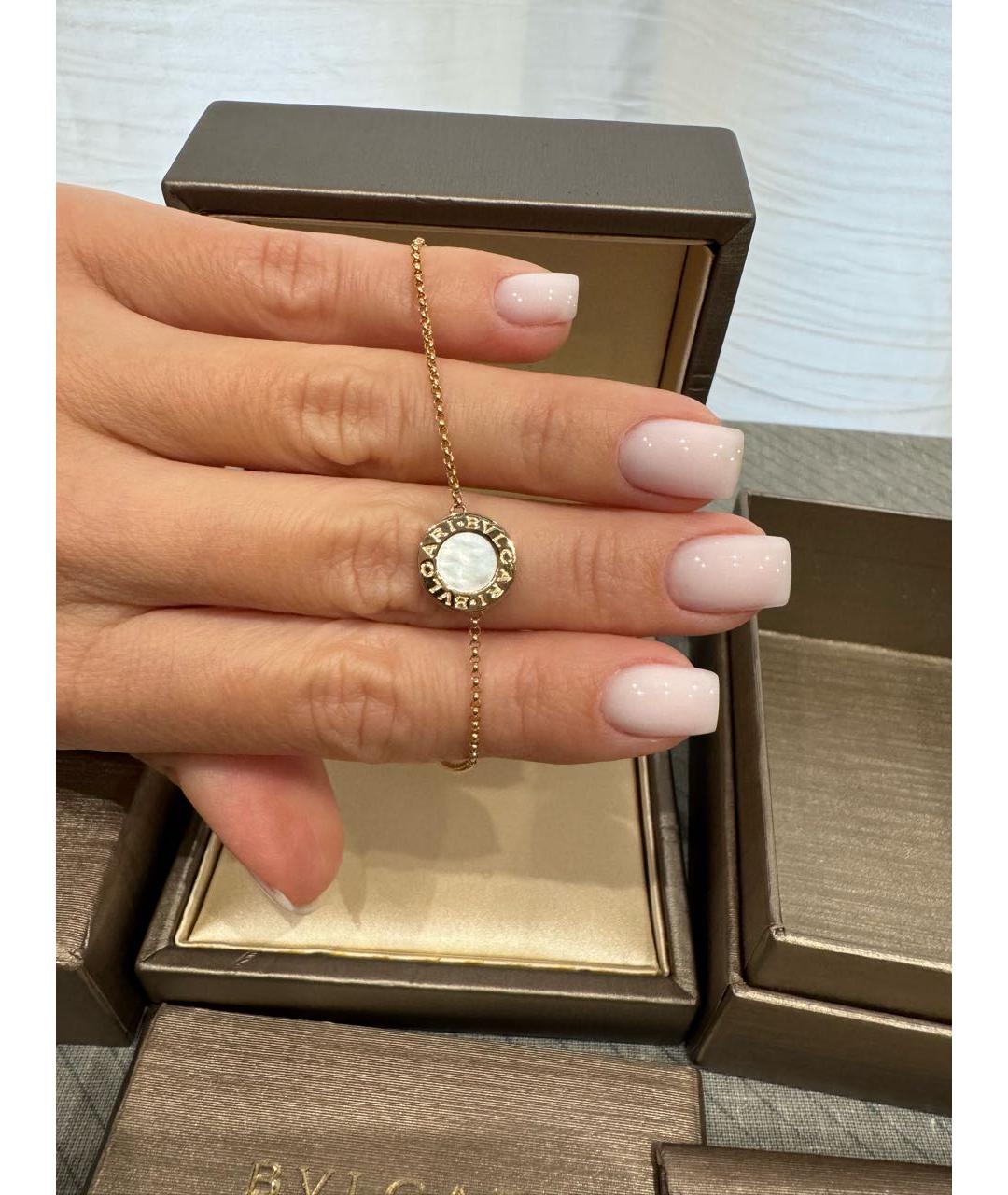 BVLGARI Золотой браслет из розового золота, фото 7