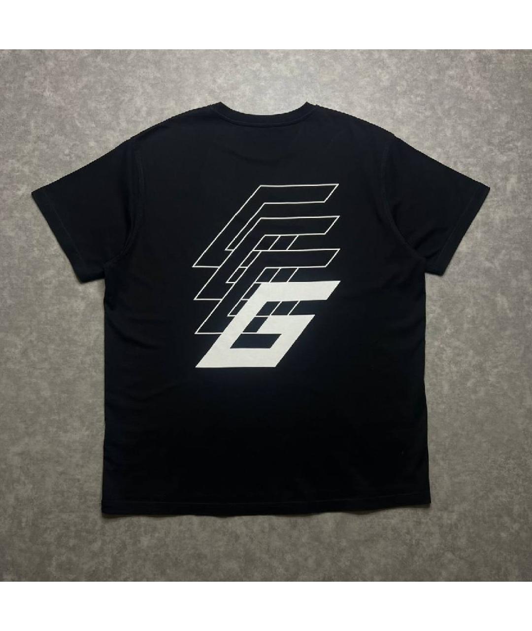 GIVENCHY Черная хлопковая футболка, фото 2