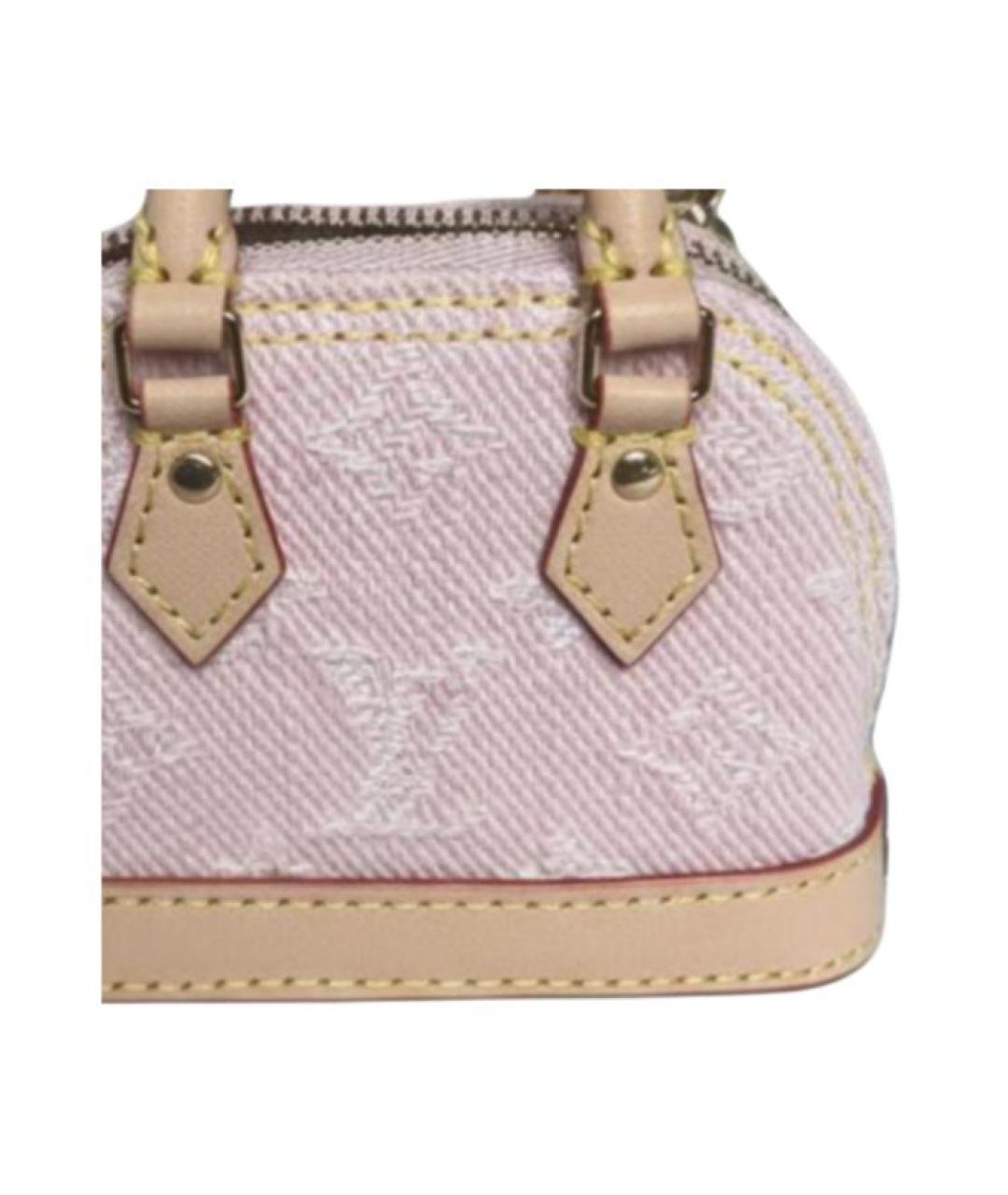 LOUIS VUITTON Розовая сумка с короткими ручками, фото 2