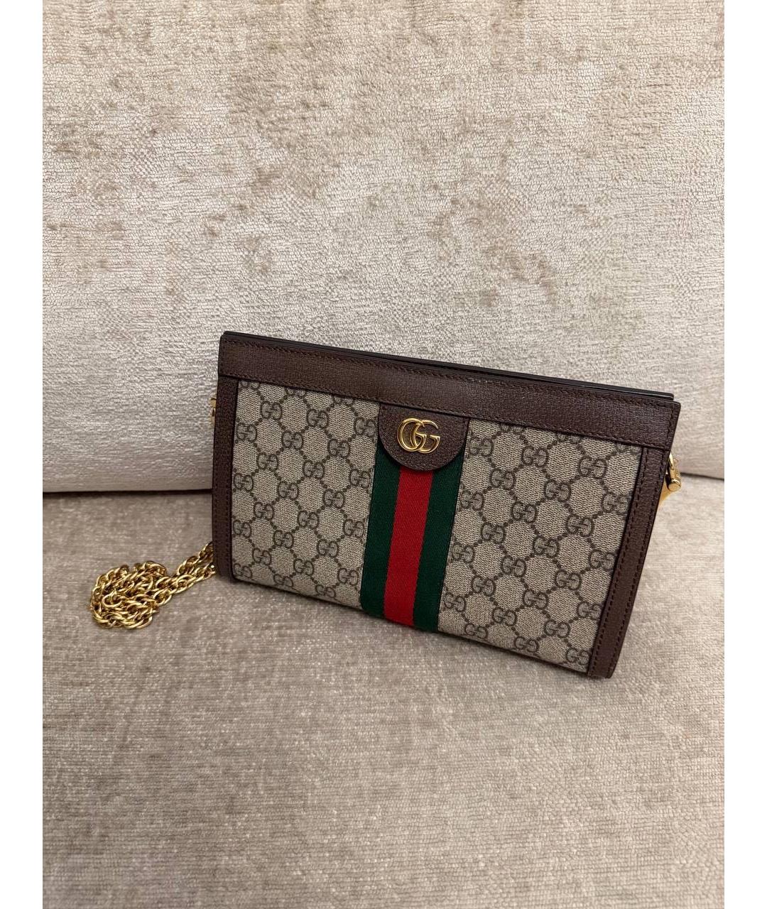 GUCCI Бежевая сумка через плечо, фото 2