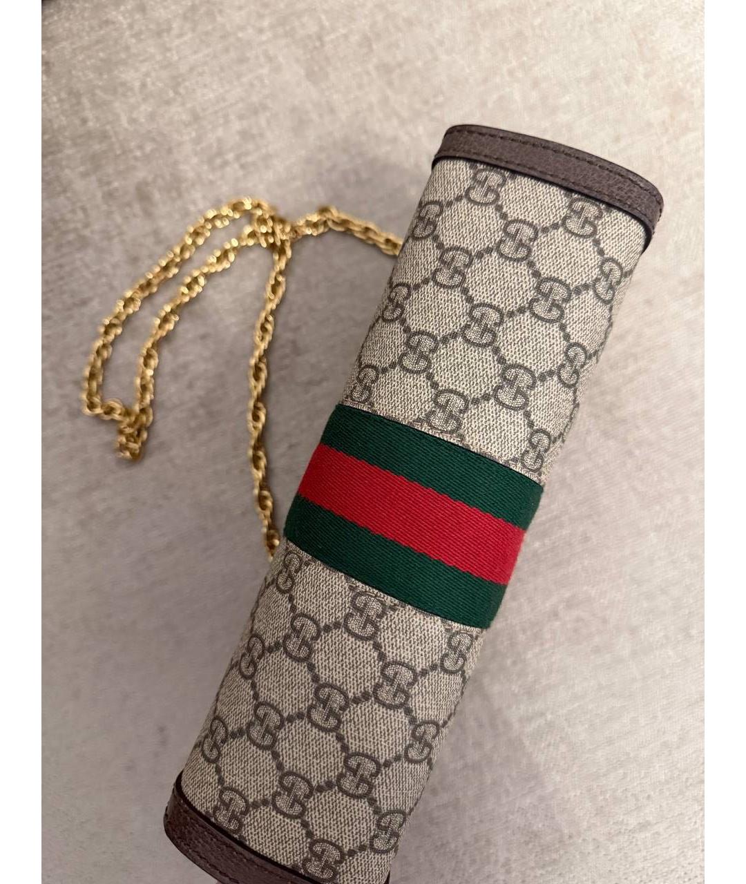 GUCCI Бежевая сумка через плечо, фото 5