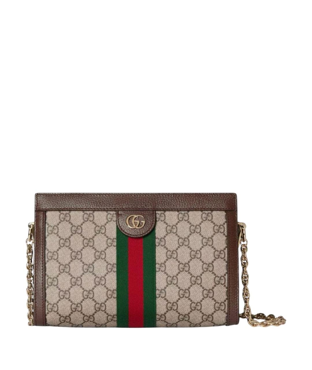 GUCCI Бежевая сумка через плечо, фото 1