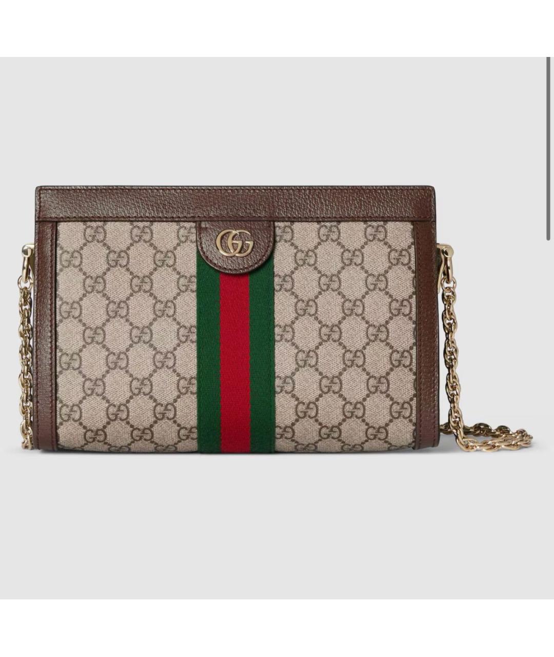 GUCCI Бежевая сумка через плечо, фото 7