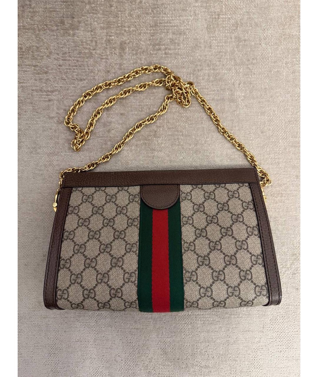GUCCI Бежевая сумка через плечо, фото 3