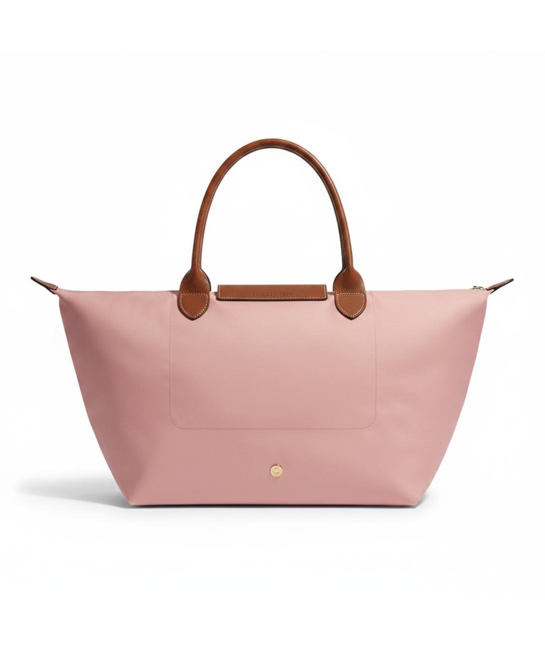 LONGCHAMP Розовая тканевая сумка через плечо, фото 3