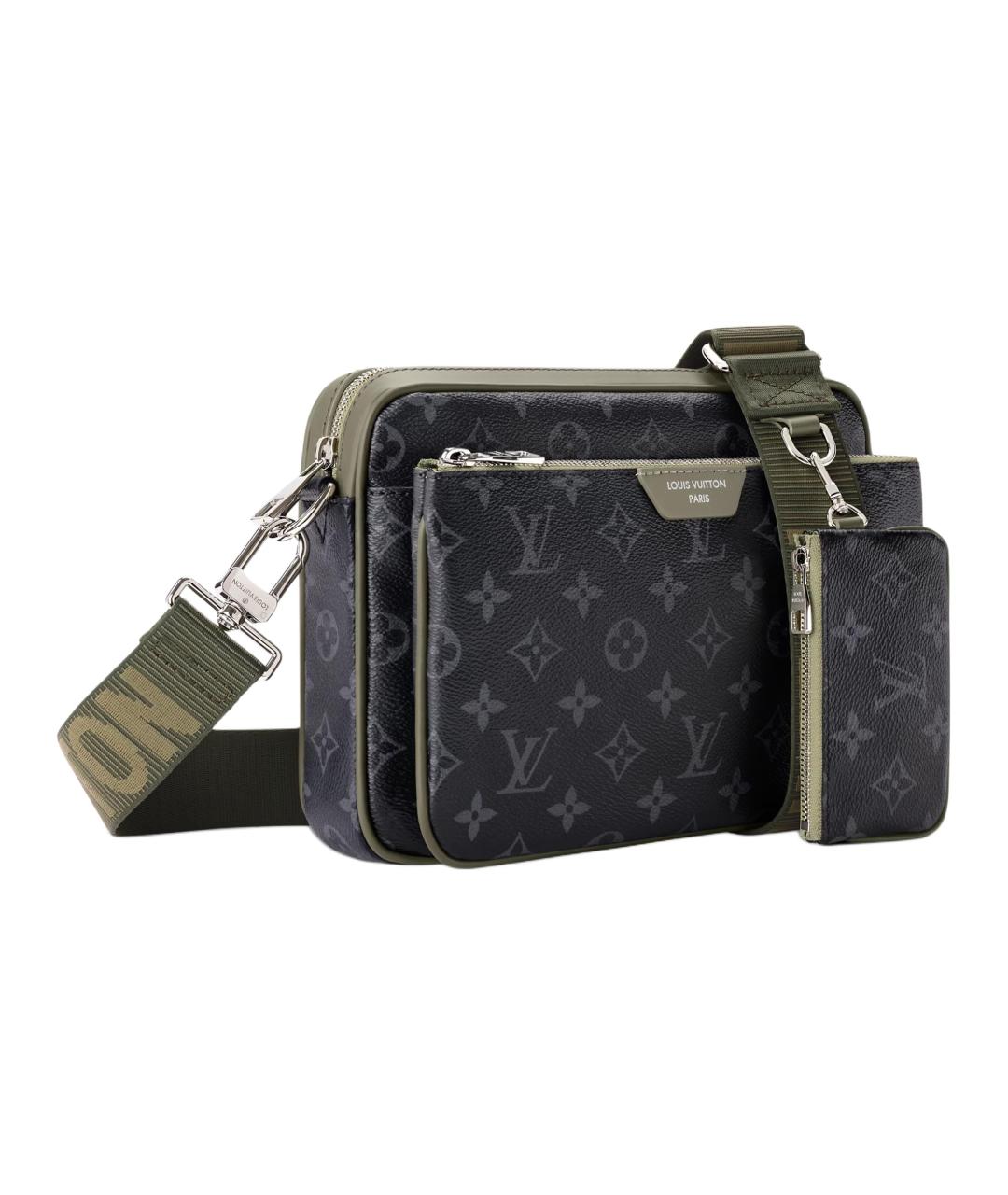 LOUIS VUITTON Черная сумка на плечо, фото 2