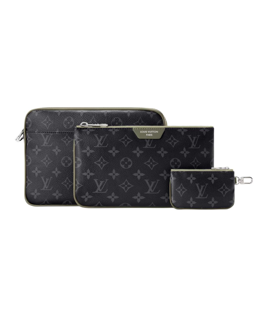 LOUIS VUITTON Черная сумка на плечо, фото 3