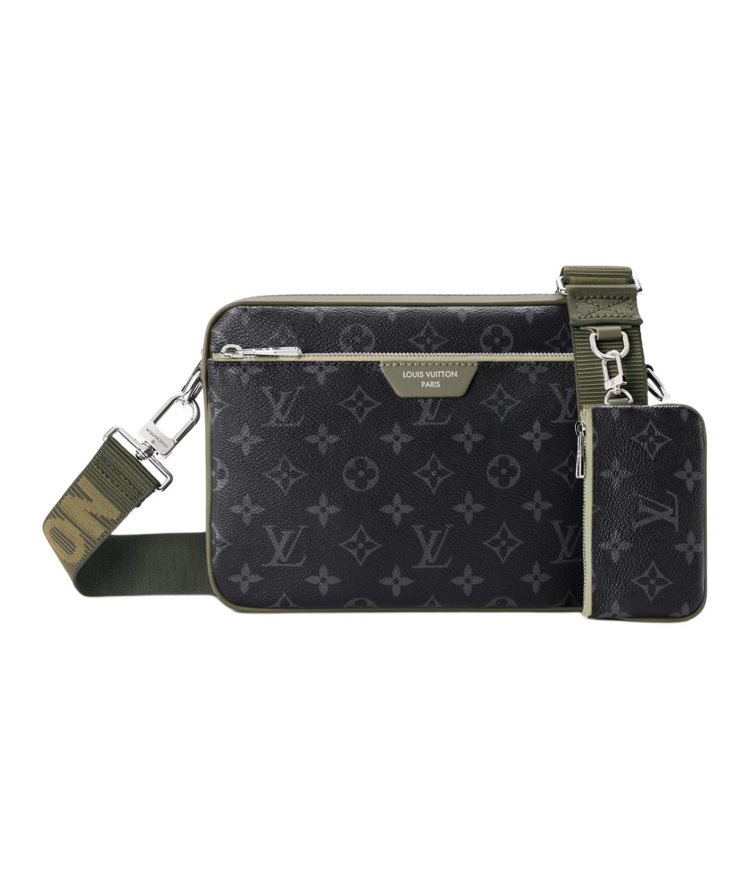 LOUIS VUITTON Черная сумка на плечо, фото 1