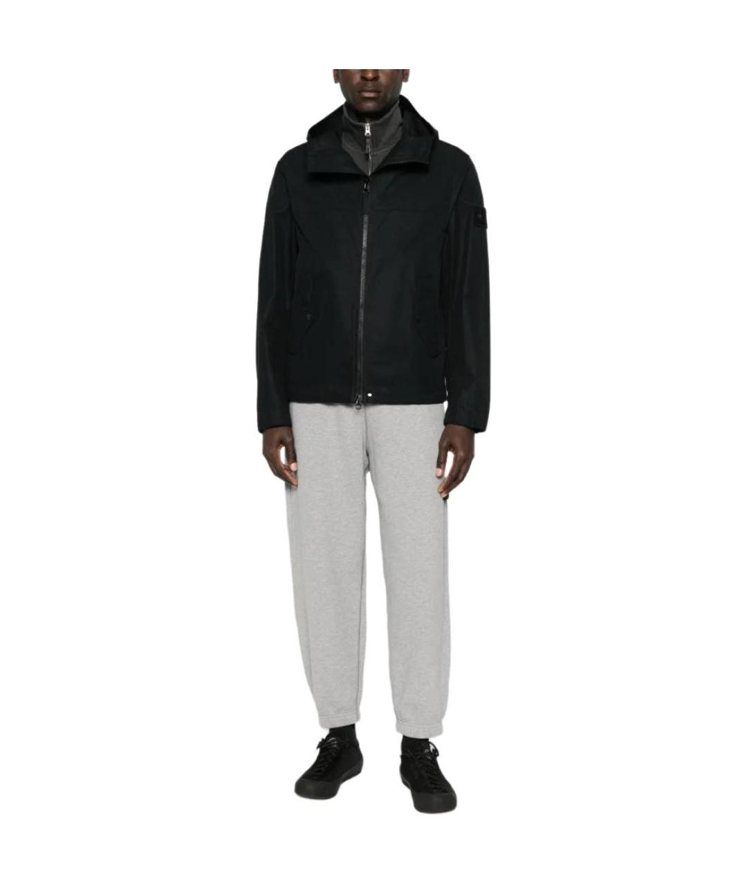 STONE ISLAND Серые повседневные брюки, фото 2