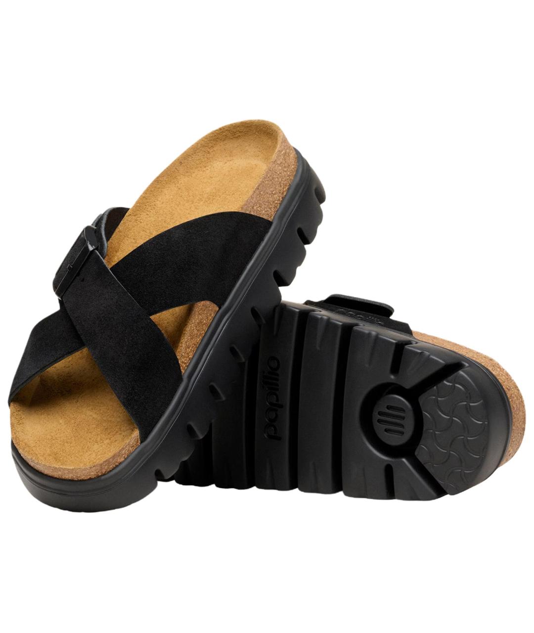BIRKENSTOCK Черные шлепанцы, фото 4