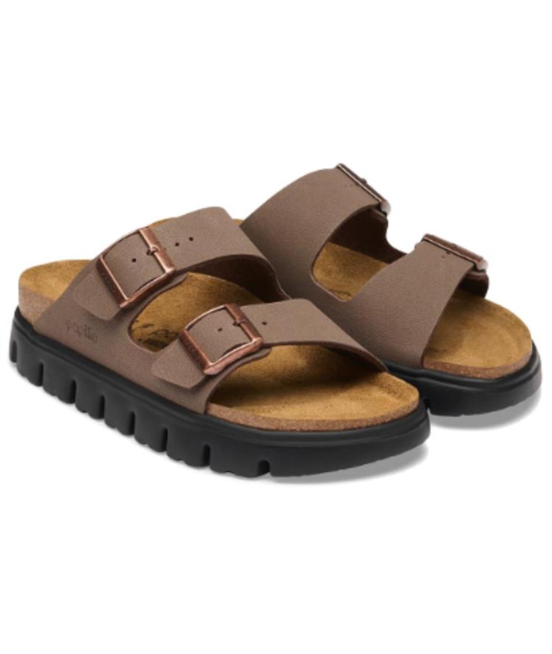 BIRKENSTOCK Коричневые сандалии, фото 3