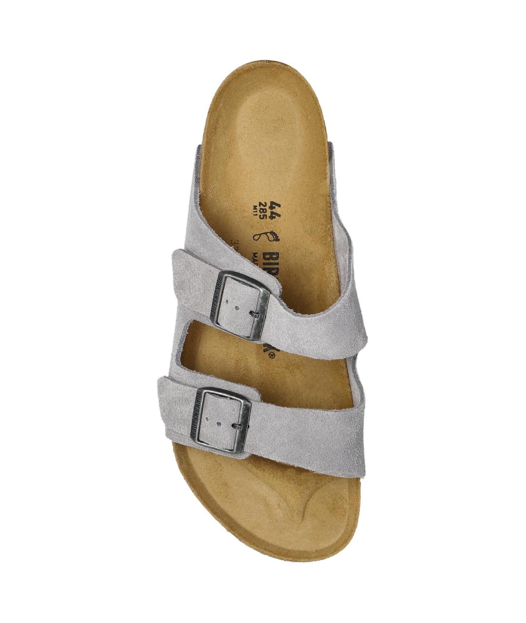 BIRKENSTOCK Серые замшевые сандалии, фото 3