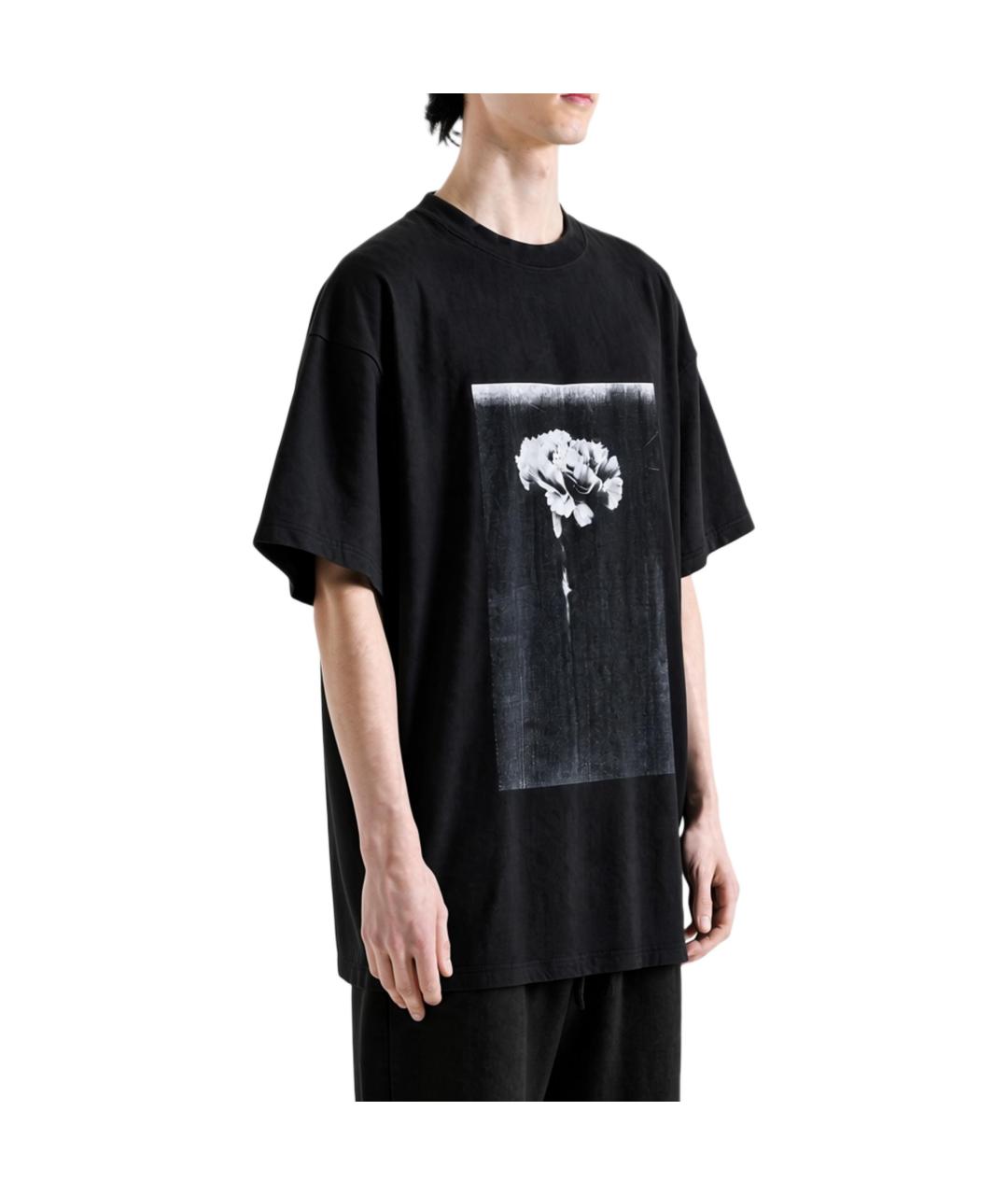 BALENCIAGA Черная футболка, фото 4