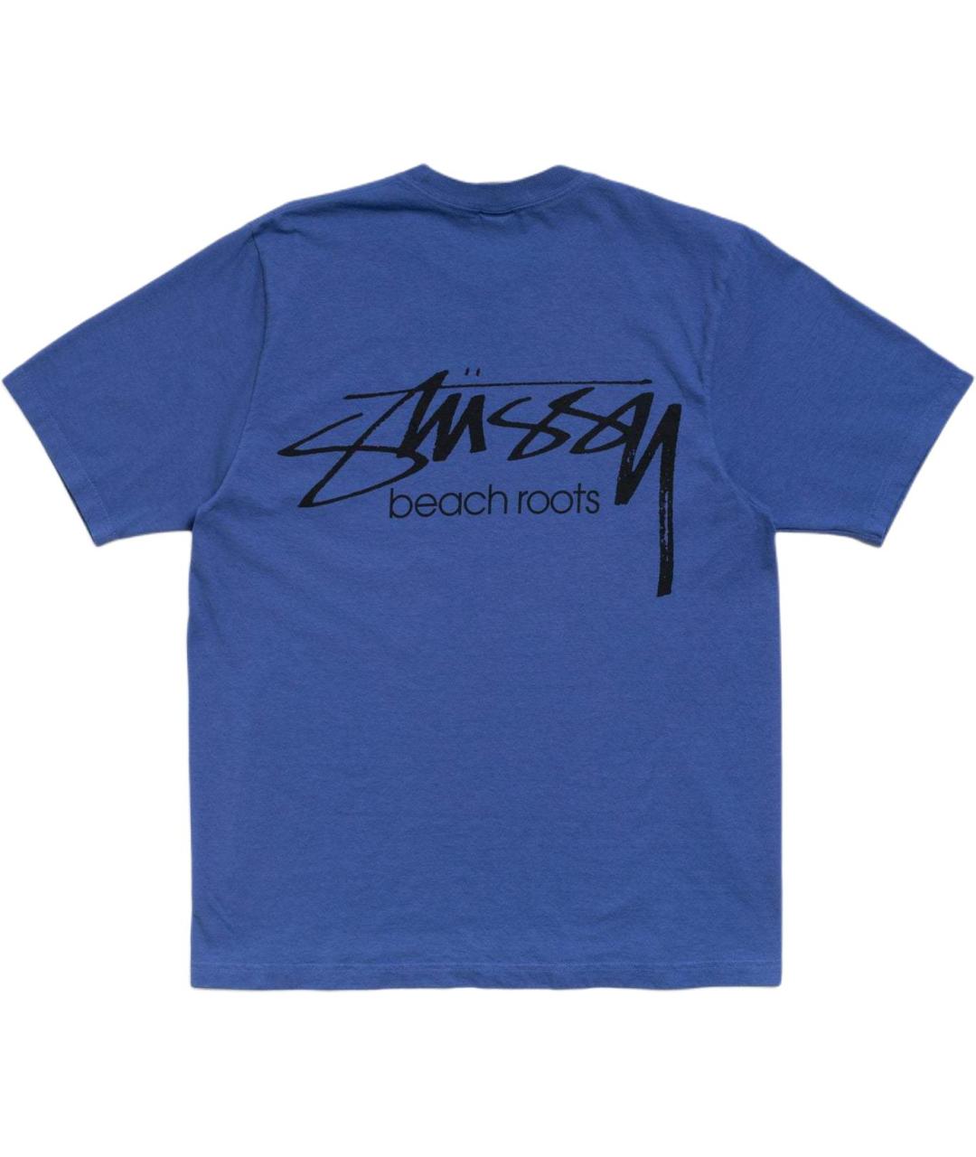 STUSSY Синяя футболка, фото 2