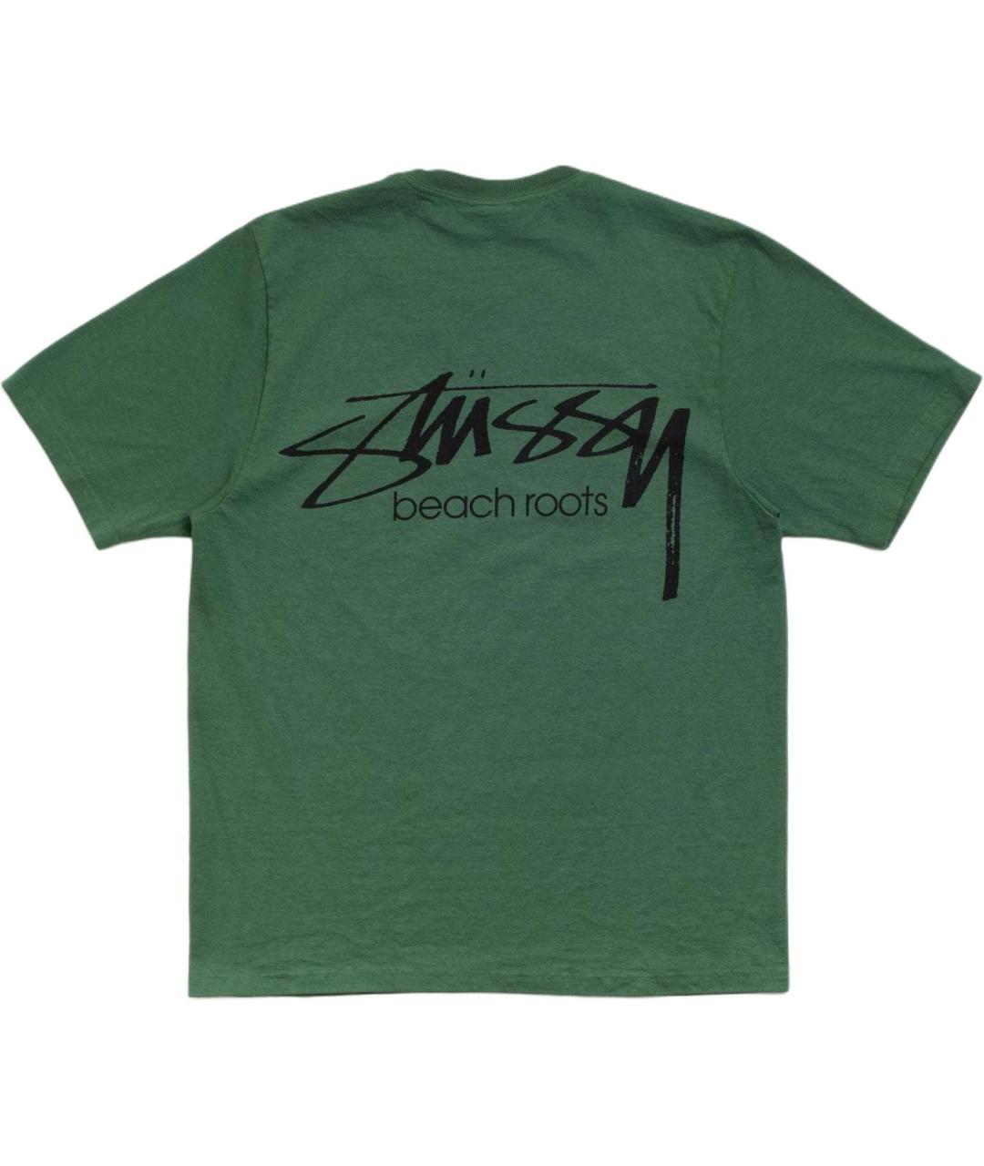 STUSSY Зеленая футболка, фото 2