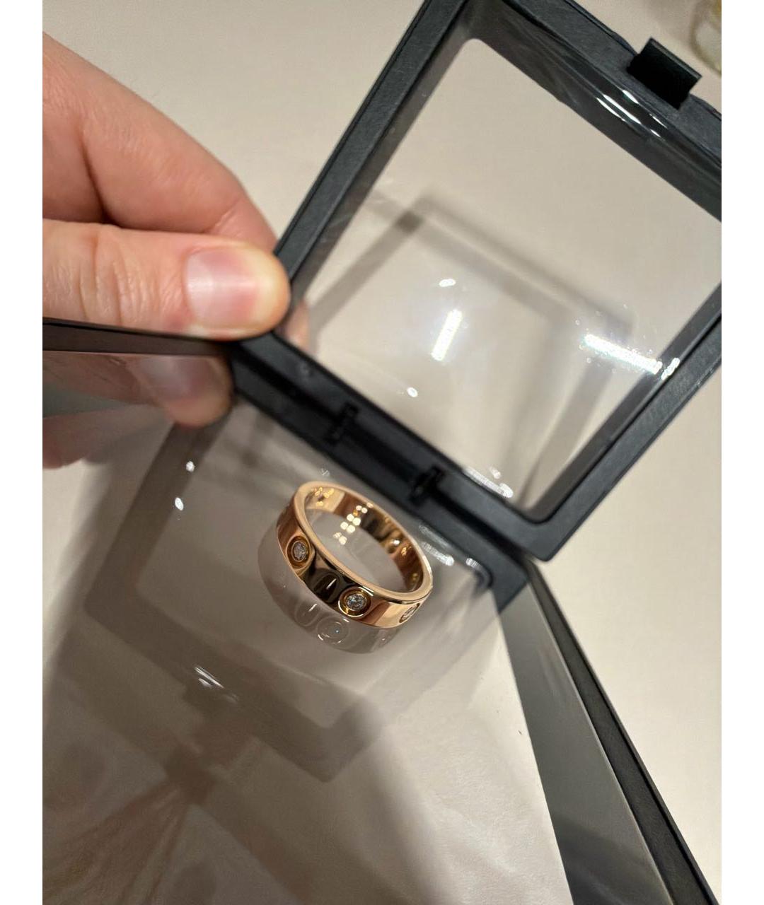 CARTIER Золотое кольцо из розового золота, фото 5