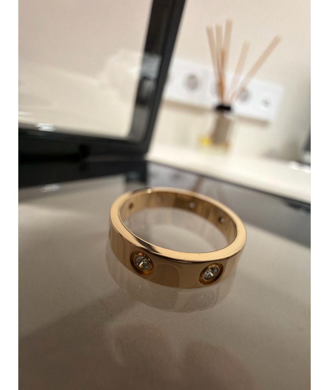 CARTIER Золотое кольцо из розового золота, фото 7