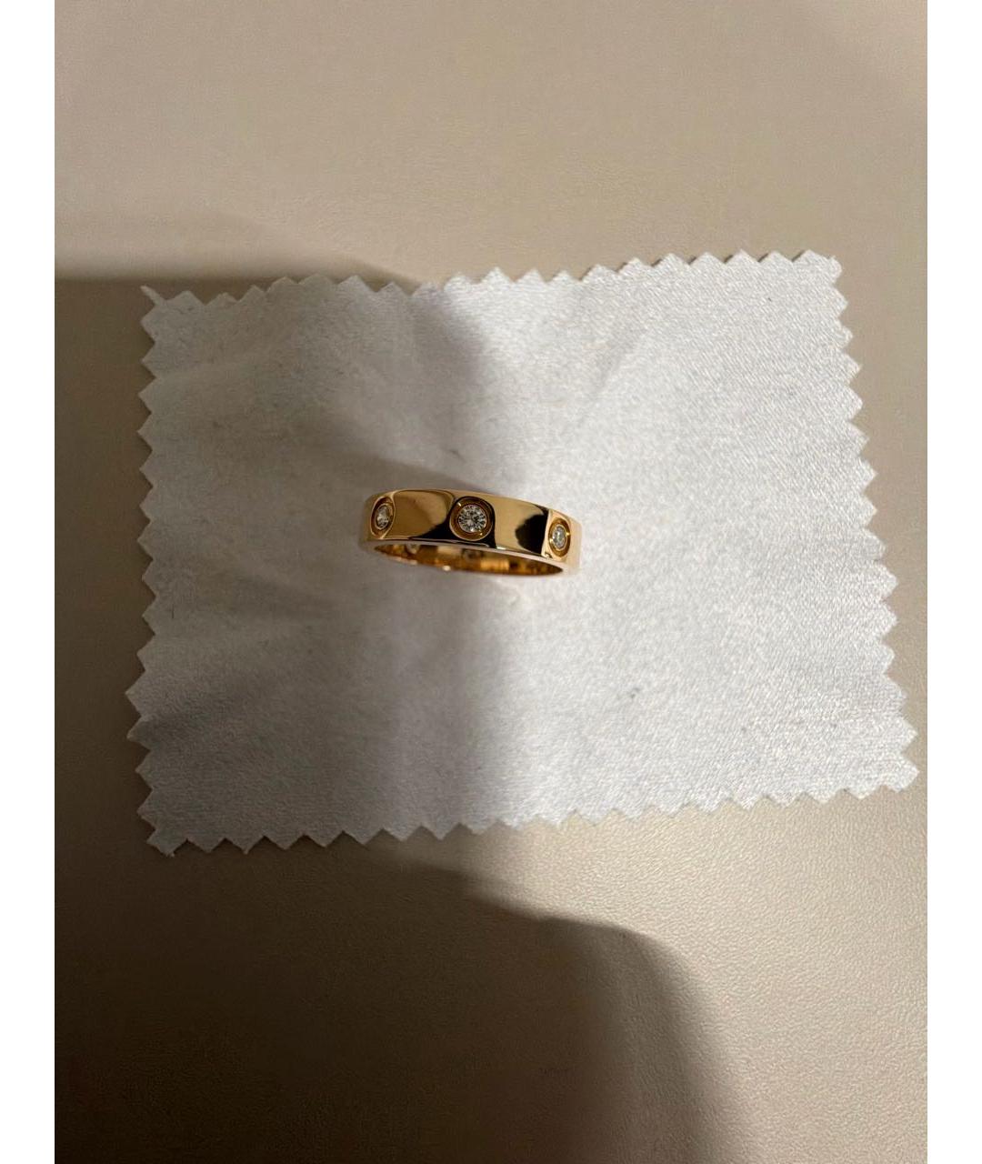 CARTIER Золотое кольцо из розового золота, фото 3