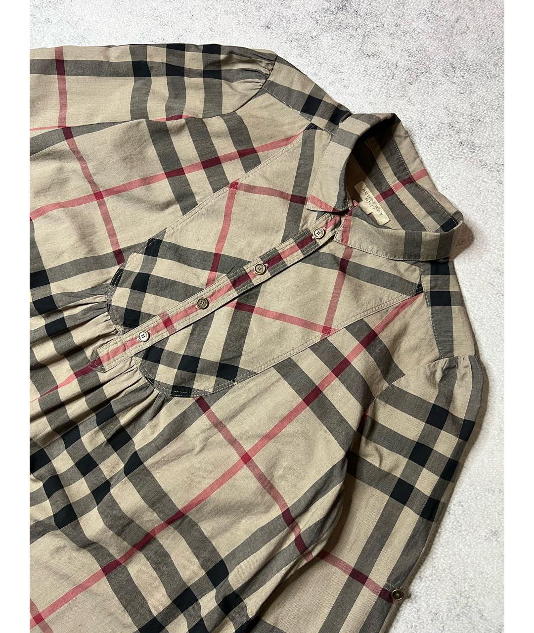 BURBERRY Мульти хлопковая рубашка, фото 3