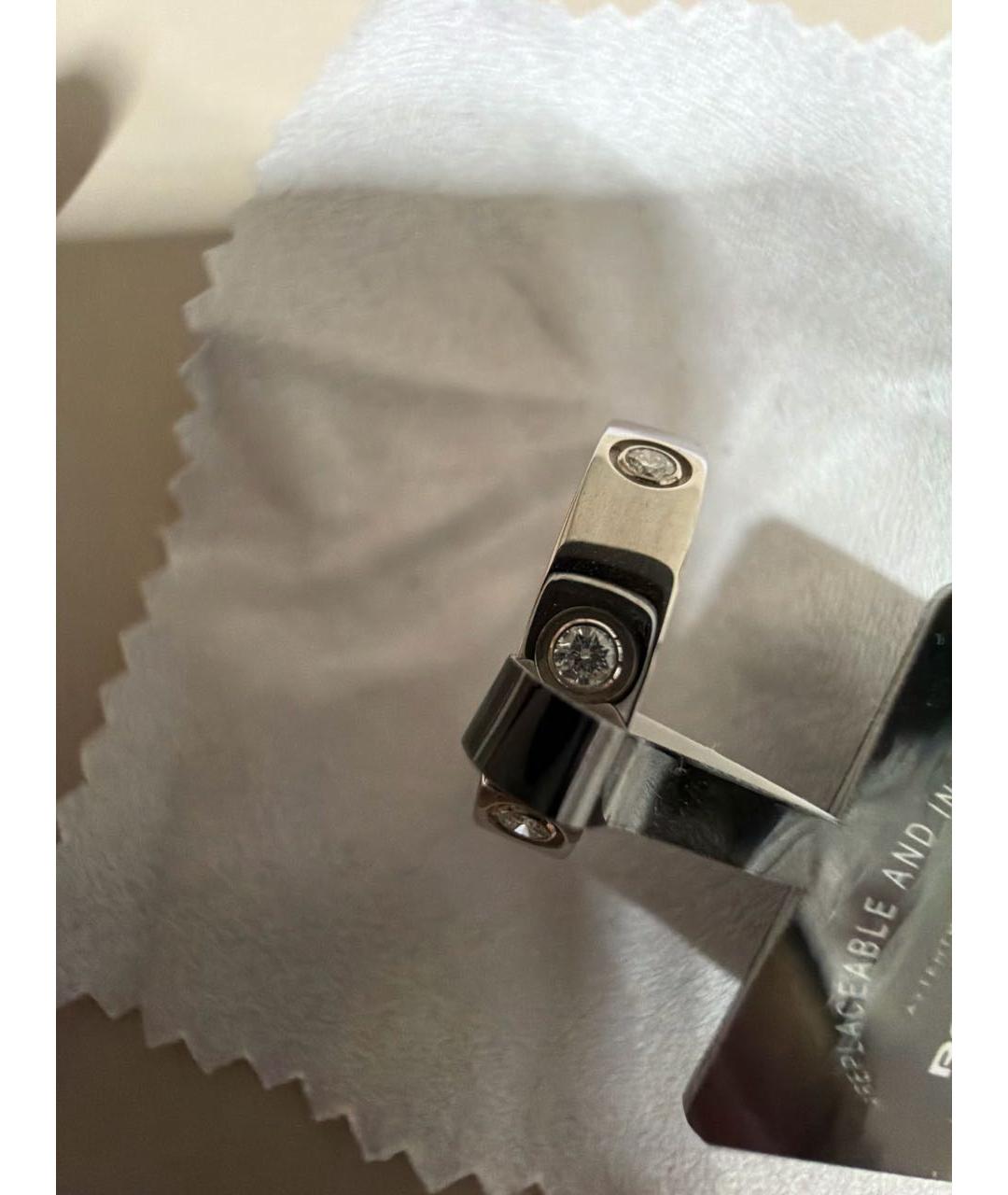 CARTIER Белое кольцо из белого золота, фото 6