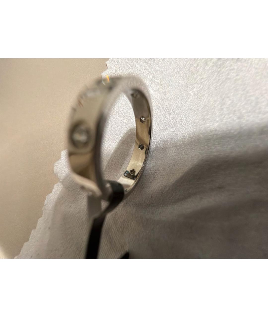 CARTIER Белое кольцо из белого золота, фото 2