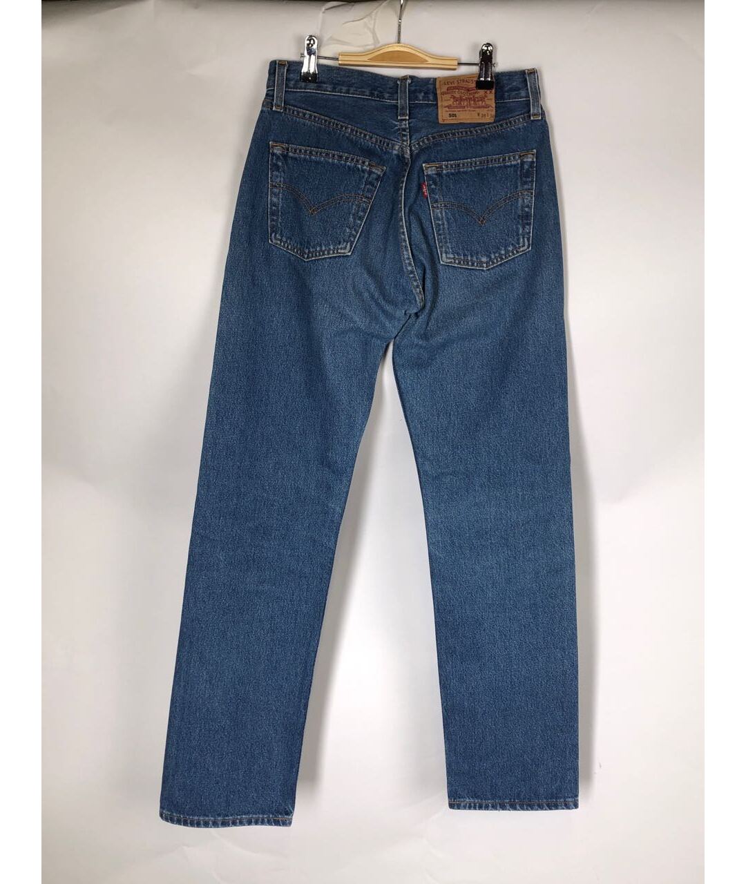 LEVI'S Синие прямые джинсы, фото 2