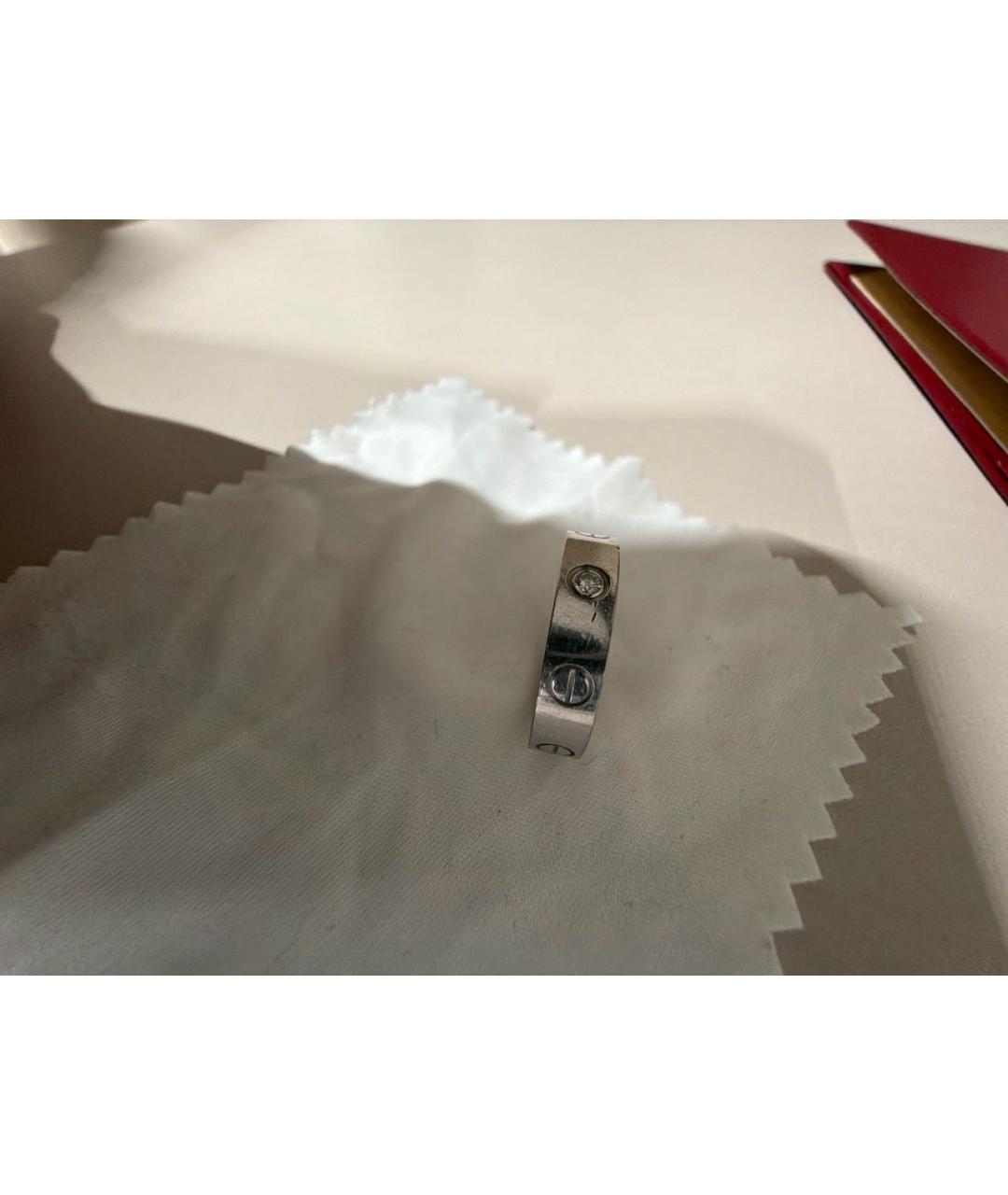 CARTIER Серое кольцо из белого золота, фото 9