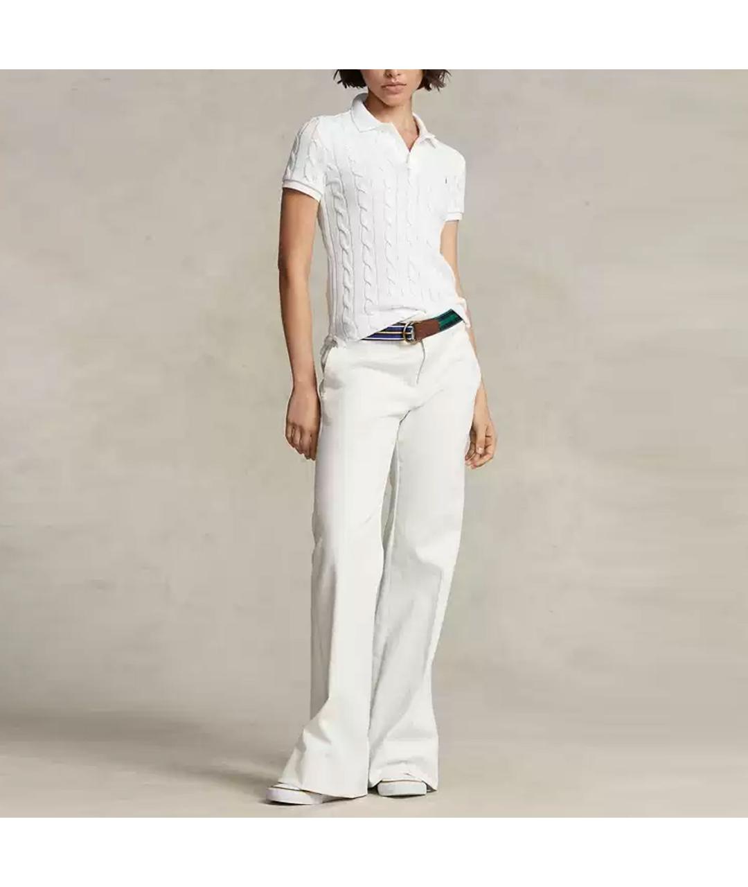 POLO RALPH LAUREN Белый джемпер / свитер, фото 3