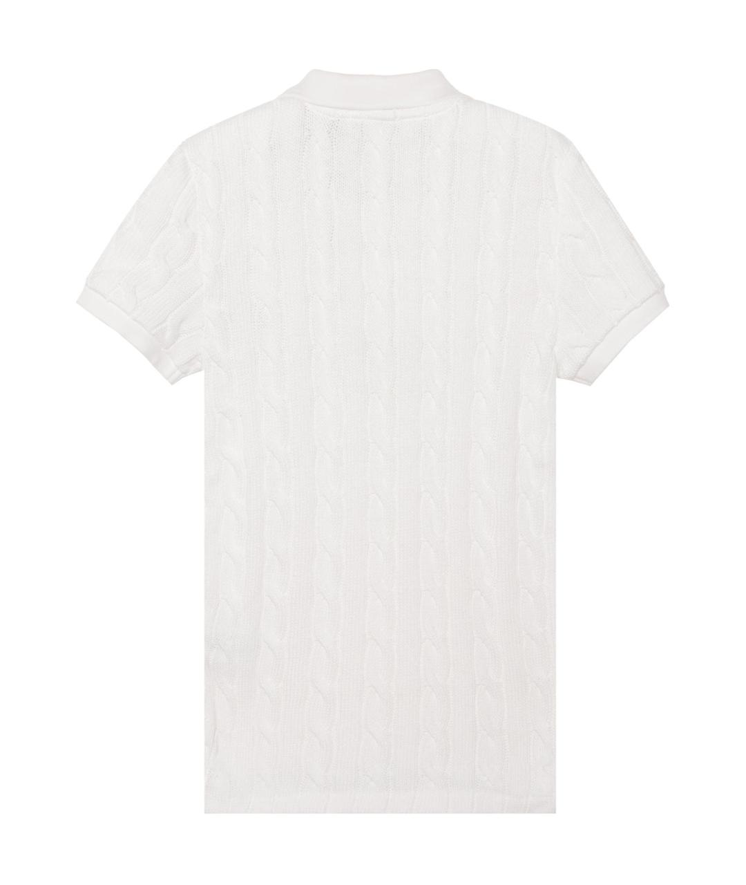 POLO RALPH LAUREN Белый джемпер / свитер, фото 2