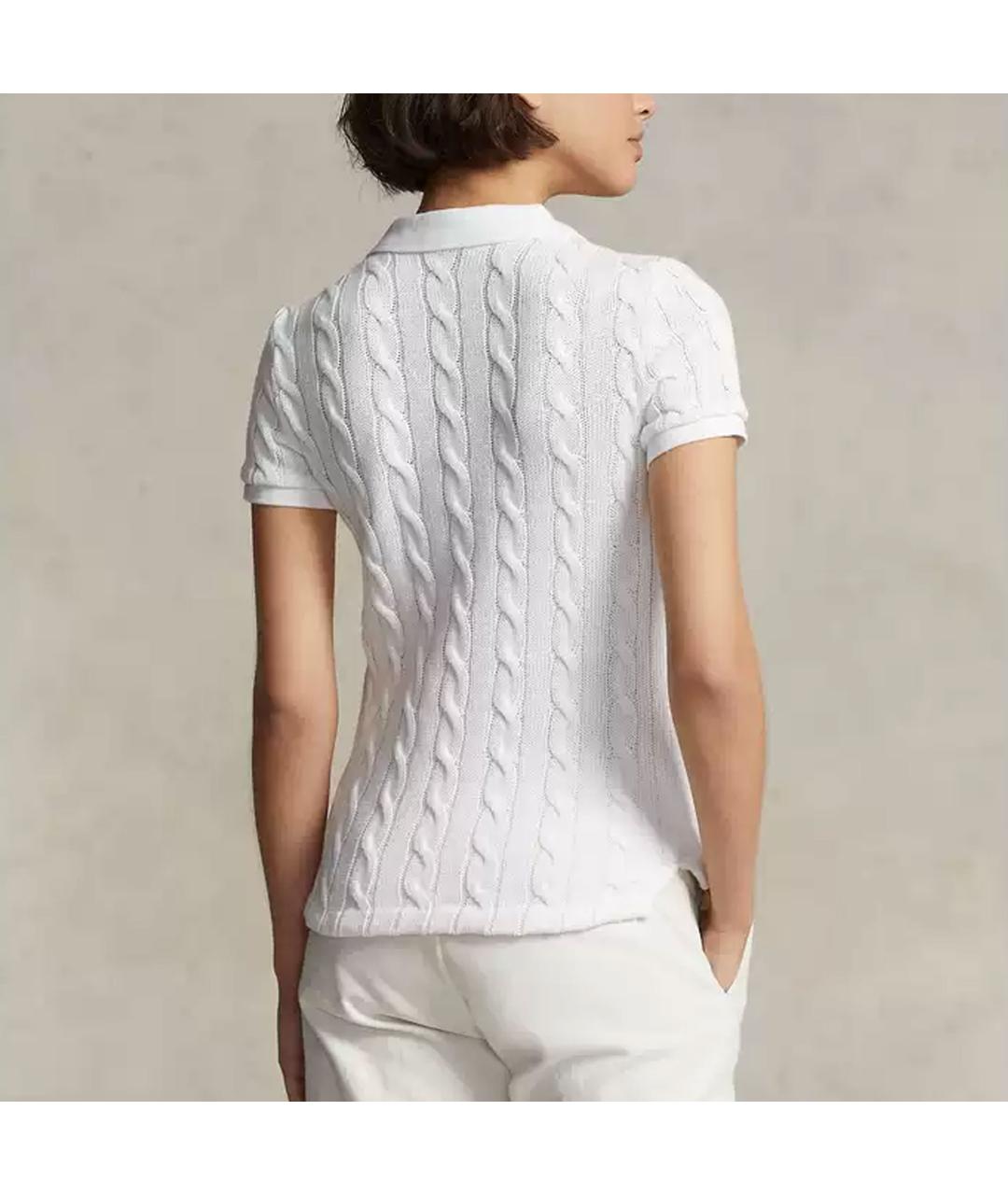 POLO RALPH LAUREN Белый джемпер / свитер, фото 4