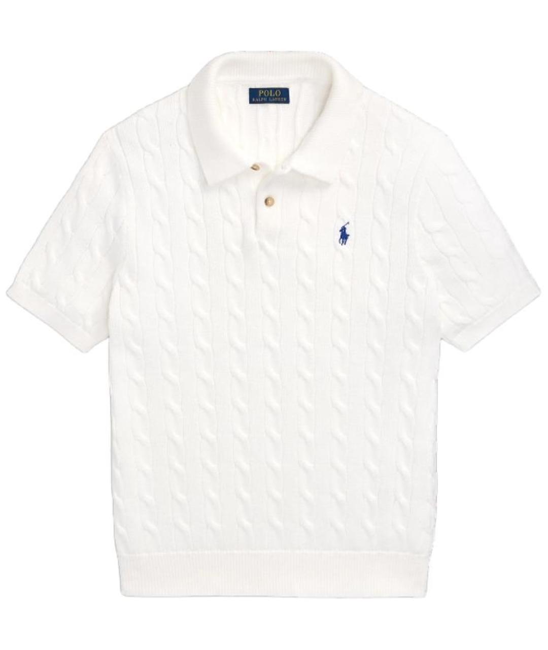 POLO RALPH LAUREN Белый джемпер / свитер, фото 1