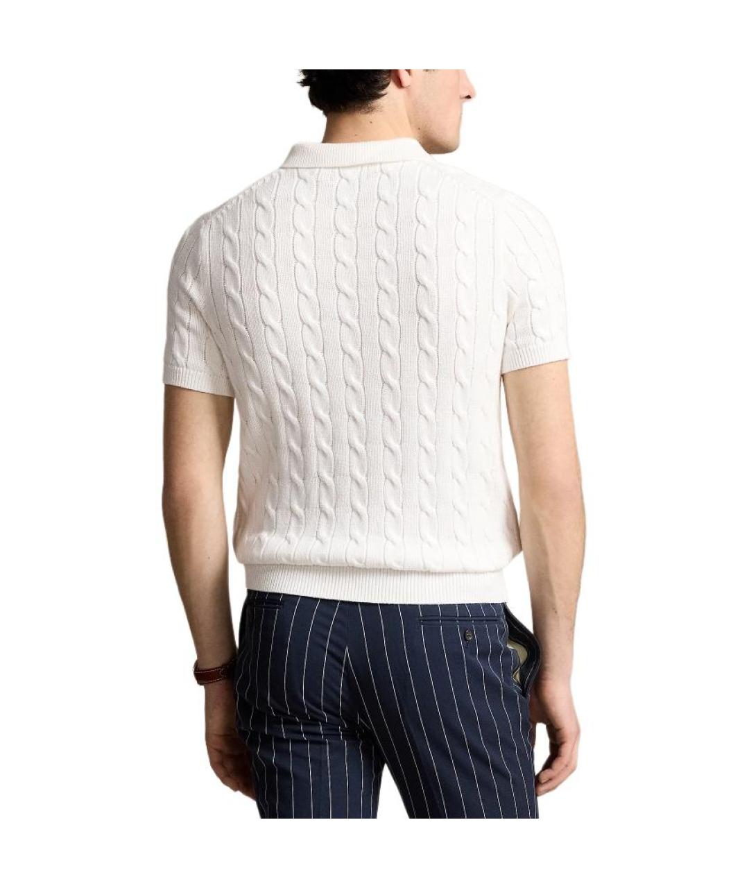 POLO RALPH LAUREN Белый джемпер / свитер, фото 2