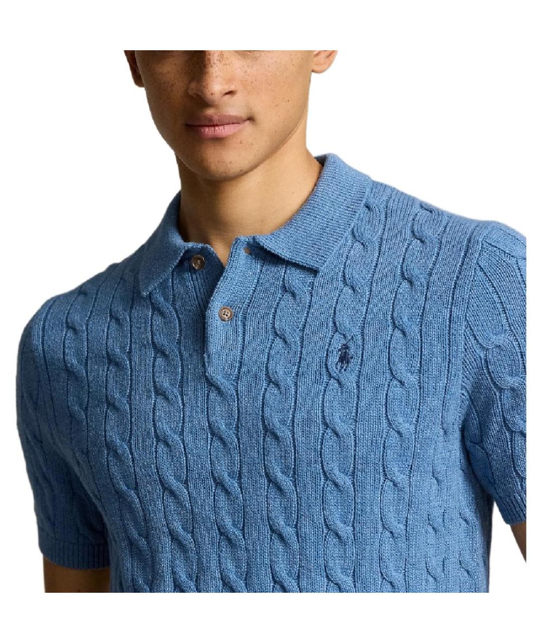 POLO RALPH LAUREN Синий джемпер / свитер, фото 5