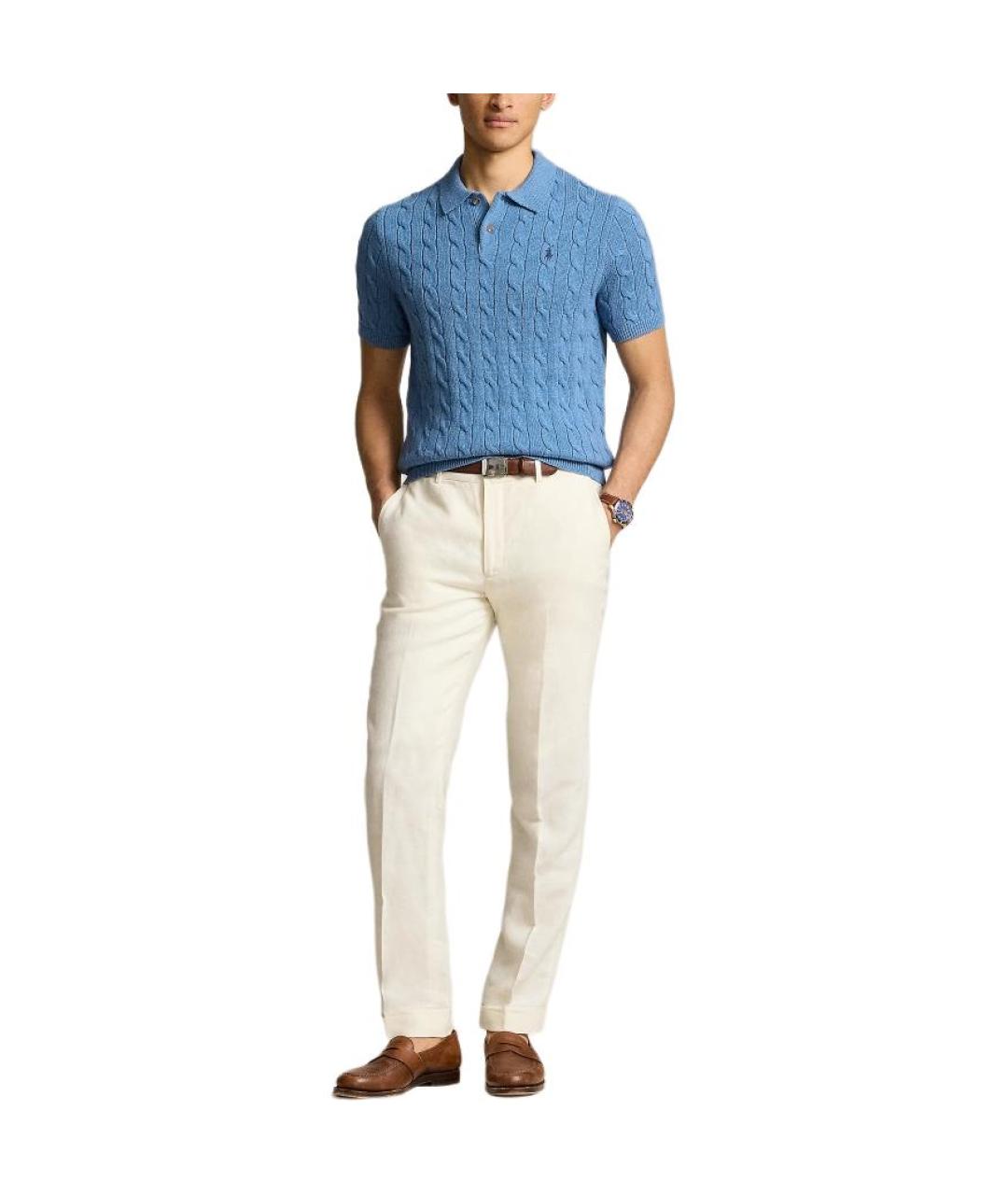 POLO RALPH LAUREN Синий джемпер / свитер, фото 2