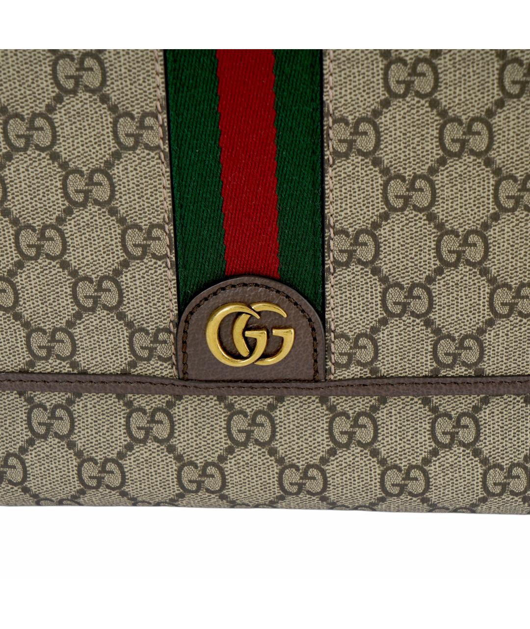 GUCCI Бежевая сумка на плечо, фото 5