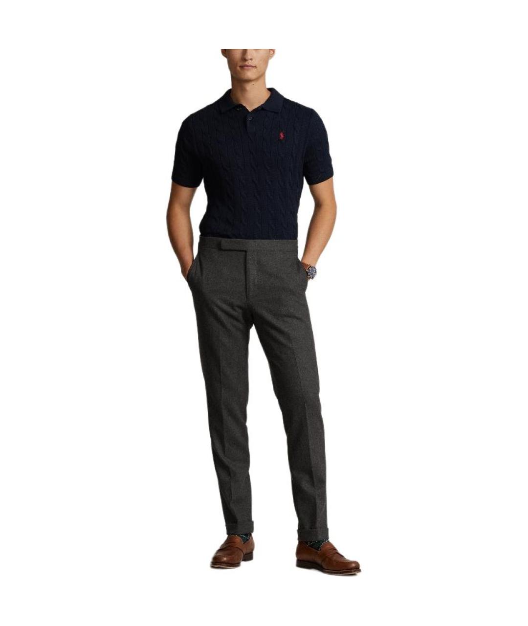 POLO RALPH LAUREN Синий джемпер / свитер, фото 2