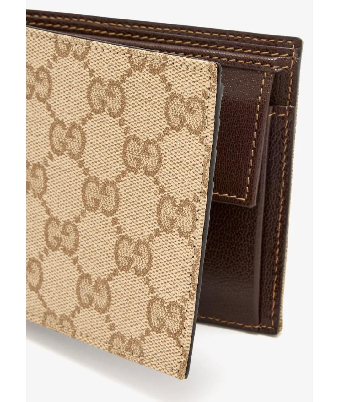 GUCCI Бежевый кошелек, фото 2