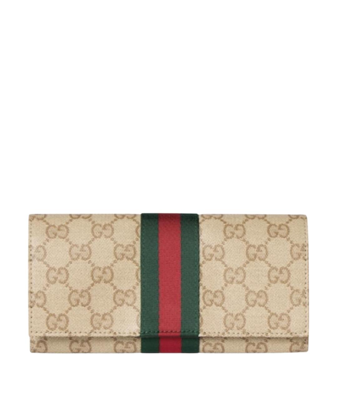 GUCCI Бежевый кошелек, фото 1