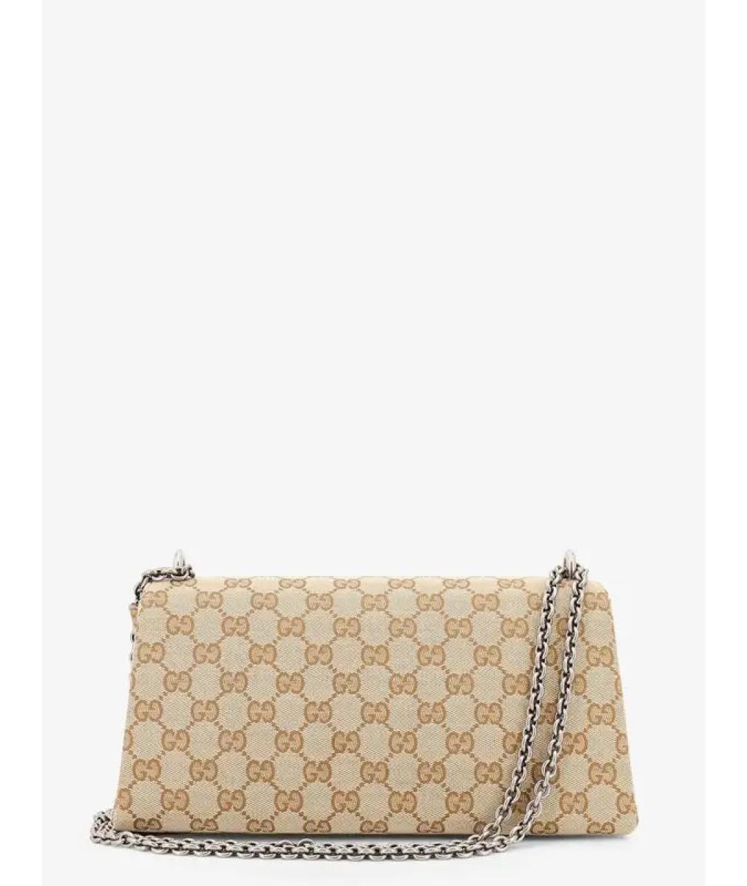 GUCCI Бежевая синтетическая сумка через плечо, фото 2