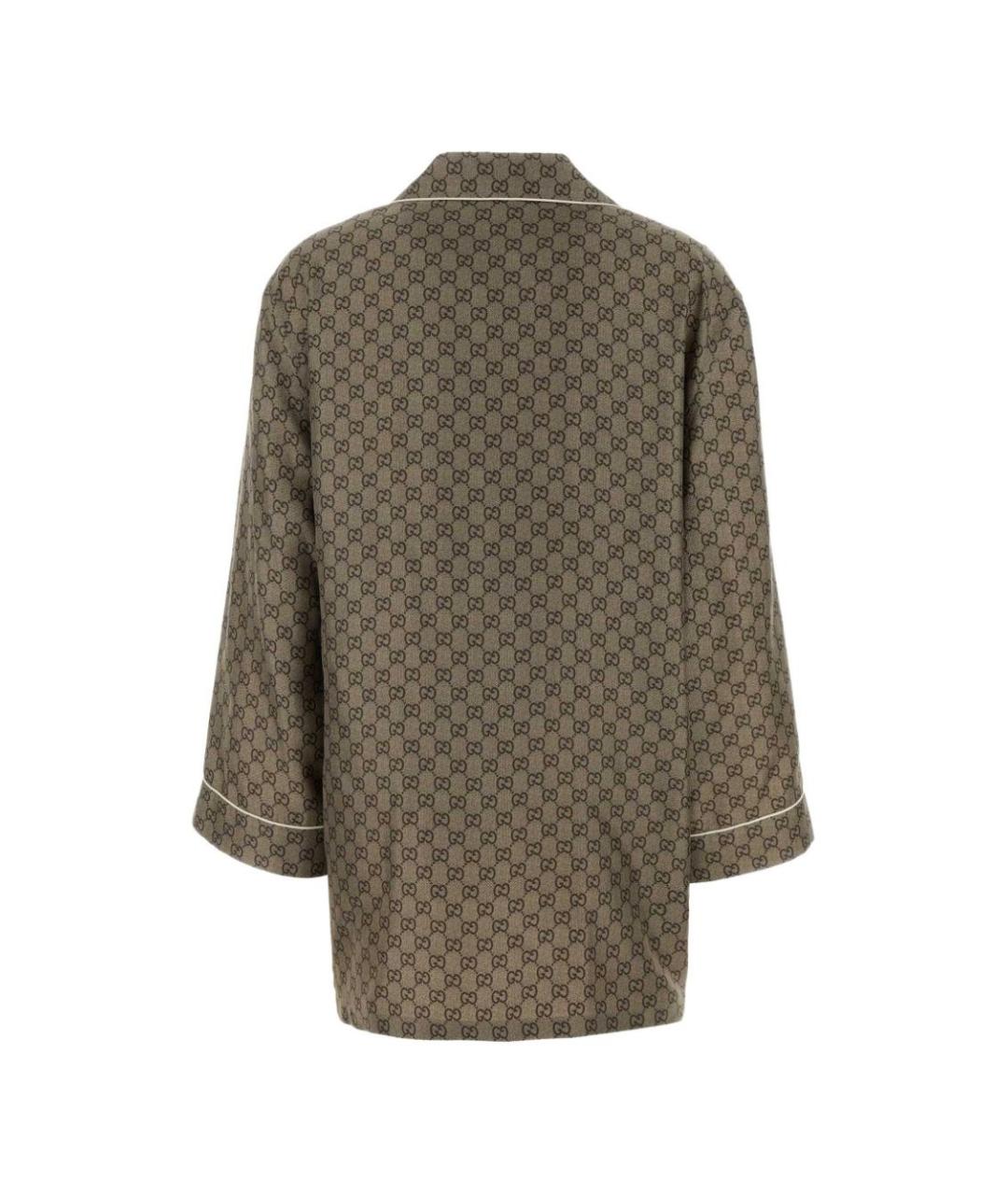 GUCCI Шелковая рубашка, фото 2