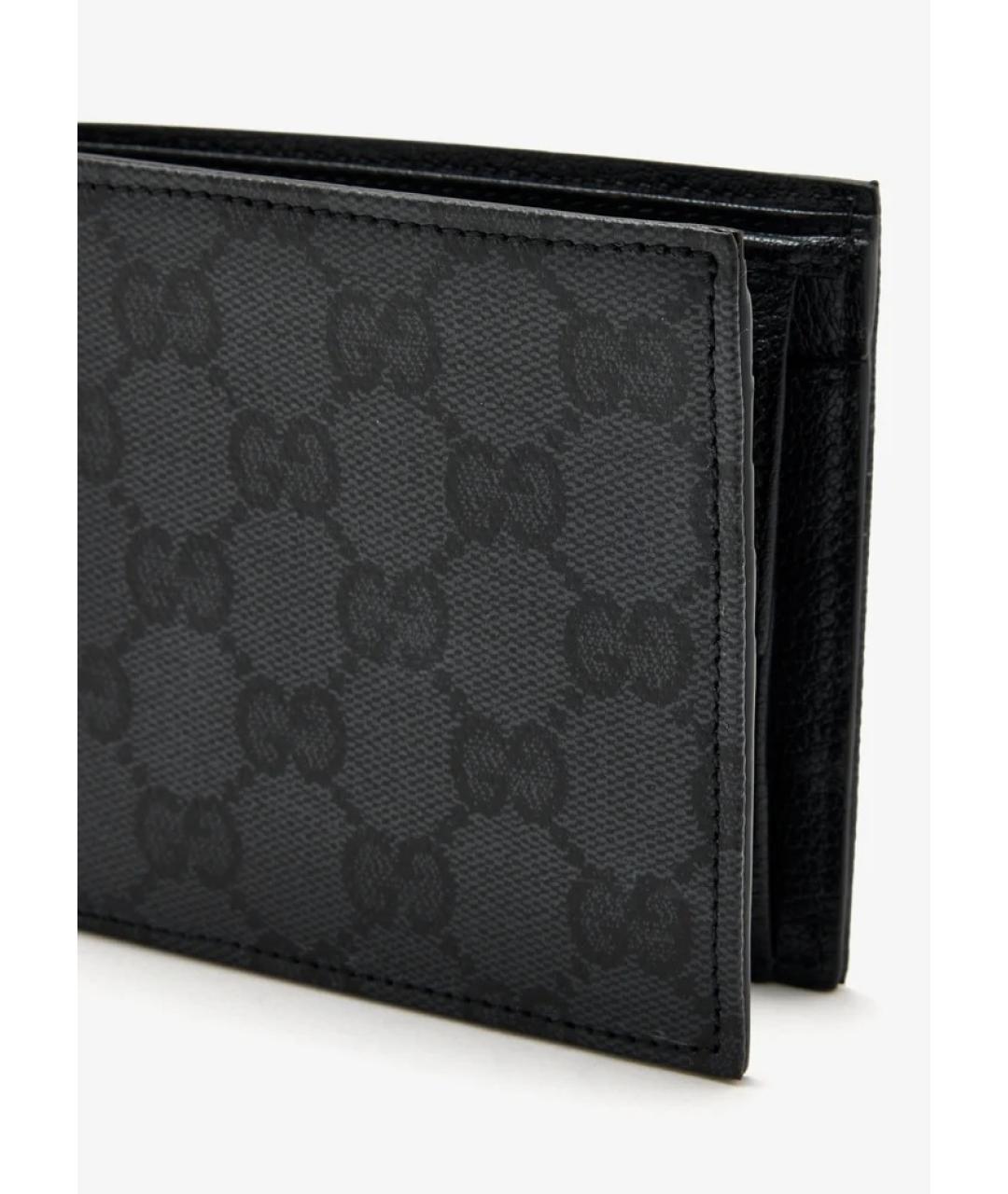 GUCCI Черный кошелек, фото 2